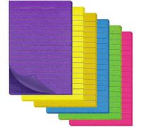(As show, One size) Sticky Notes,6 Pack 300 Sheets Lined Sticky Notes Set, Sticky Notes Pad Page Markers for Office, Sc