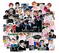 (As show, One size) Stray Kids Stickers 100pcs Stray Kids ODDINARY Sticker Pack MANIAC Sticker Waterproof Sticker Pack Gift for Fans Daughter Stray Kids Merch Stray Kids