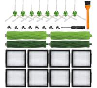 (As show, One size) Suitable for irobot i7 i7+ E5 E6 series sweeper accessories main brush side brush filter set