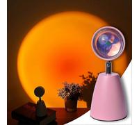(As show, One size) Sunset Lamp Projector 10w, Tiktok Romantic Night Lights,pink