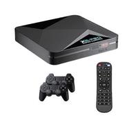(As show, One size) Super Console X2 Pro Retro Smart Game Console Box TV Box 4K HD Classic Video Game Console Game Box 64G EU PLUG