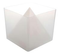 (As show, One size) Super Pyramid Silicone Mould Resin Craft Jewelry Crystal Mold With Plastic Frame Jewelry Crafts Resin Molds