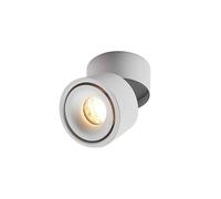 (As show, One size) Surface mounted spotlight led ceiling light home adjustable angle store commercial track lighting downlight