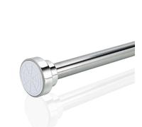 (As show, One size) Telescopic rod in SILVER 50 - 90 cm - Extendable rod made of stainless steel