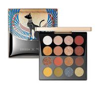 (As show, One size) The British Museum Egypt Collection Eyeshadow Shimmer Matte Glitter (#01 ANDERSON CAT) 16 Colors Eyeshadow Palette