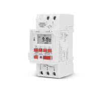 (As show, One size) TM919B 220V 30A Automatic Digital Timer Switch DIN Rail for Energy Saving