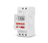 (As show, One size) Tm919b 220v 30a Programmable Digital Timer Switch Din Automatic Timing Controller compatible with Lights,fans