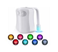 (As show, One size) toilet light with motion sensor, LED toilet light with motion sensor, battery operated for children parents in the bathroom, home