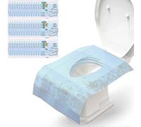 (As show, One size) Toilet Seat Covers Disposable Extra Large Waterproof,30pack Disposable Toilet Se