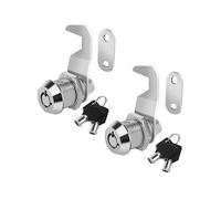 (As show, One size) Tool Box Lock with Key,5/8In Cabinet Cam Lock Keyed Alike,ToolBox Lock for RV Storage Compartment Door Tool Cart Mailbox
