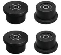 (As show, One size) Total Gym Replacement Wheels/Rollers - Compatible with Models 1000 to 1900, Supreme, Gold, 4-Pack