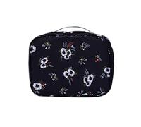 (As show, One size) Travel Makeup Bags Makeup Cosmetic Case Organizer Waterproof Wash Bags with Adjustable Dividers for Cosmetics Make Up Tools