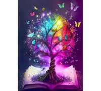 (As show, One size) Tree of Life Diamond Painting 30x40cm (Style 16)