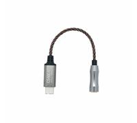 (As show, One size) Type-c To 3.5mm Hifi Digital Headphone Amplifier Cs46l41 Chip Decoding Dac Audio Adapter Cable Compatible With