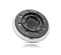 (As show, One size) Ultra Durable 492280 Sanding Pad Replacement, 125mm (5-Inch), Soft, 8 Holes, Compatible with Festool 26s