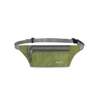 (As show, One size) Ultra-thin multi-function running waist bag sports outdoor anti-theft waist bag olive green 123
