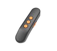 (As show, One size) Ultrasonic Dog Repeller LED Flashlight Anti-bark Dog Training Device Handheld USB Charging Indoor Outdoor Dog Training