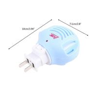 (As show, One size) Universal Electric Mosquito Repellent Heater Durable Portable Anti Mosquito Supplies Home Mosquito Repeller Refillable