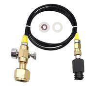 (As show, One size) Upgraded CGA320 Co2 Tank Adapter Connects Directly to the Machine, Adapter compatible with TR21-4 Water Machine