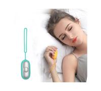 (As show, One size) Usb Charging Microcurrent Sleep Holding Sleep Aid Instrument Pressure Relief Sleep Device Hypnosis Instrument Massager Green
