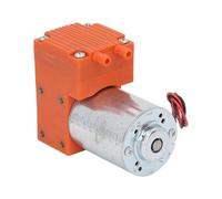 (As show, One size) Vacuum Pump Mini Electric Oil Free Suction 10W 3500RPM 175kpa 18L/min Aluminum Alloy with Stand 220V