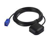 (As show, One size) Vehicle Active GPS Navigation Antenna Fakra C Blue Car Antenna for RAM - -