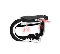 (As show, One size) VR Interface with Air Circulation compatible with Quest Quest 2 Lens Fogging,Quiet Cooling Fan Face Cover compatible with Q