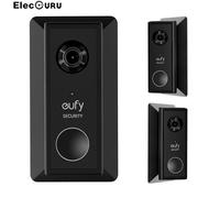 (As show, One size) Wall Plate for Eufy Battery Video Doorbell,Stylish Doorbell Panel 35 degrees Left and Right Adjustment Bracket Sturdy Durable