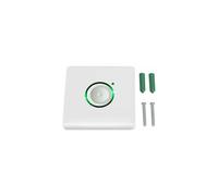 (As show, One size) Wall Timer Switch, AC110 220V Outdoor LED Touch Delay Timer Switch 16 Levels Delay Settings Countdown Timer