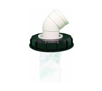 (As show, One size) Washable Nylon IBC Filter with Lid for 1000-Liter IBC Rainwater Tank 163mm Felt