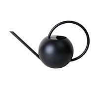 (As show, One size) Watering Can Stainless Steel Water Bottle Matte Black for House Plants and Garden 1L