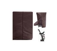 (As show, One size) Waterproof Foldable Treadmill Protective Cover (Coffee 95*75*160cm) Sun and Dust Protection For Indoor or Outdoor, Sports Equipment Cover