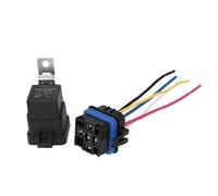 (As show, One size) Waterproof Integrated Automobile Relay Dc/12V 40A Auto Relay & Socket 5 Pin