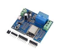 (As show, One size) WIFI Relay Controller Module, DC 5V 8V-80V ESP8266 Wireless Controller Module ESP-12F compatible with IOT Smart Home APP