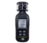 (As show, One size) Wind Direction Meter Wind Speed Gauge With Compass For Hvac Sailing Shooting