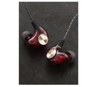 (As show, One size) Wired Earbuds in-Ear Earphones with Microphone Noise Cancelling Earbuds HiFi in Ear Monitors 3D Printed Shell Hybrid Driver IEMs Comfy Fit Headphones