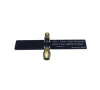 (As show, One size) Wireless Communication Filter 868/915MHz TBS 1.2Ghz VideoReceiver Notch Filter for Video Receivers