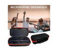 (As show, One size) Wireless Microphone Storage Case For JBL PartyBox Wireless Two Microphone System