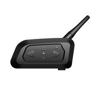 (As show, One size) Wireless Motorcycle Helmet Headset 200 Hours Super Long Standy for Time Waterproof Support FM Radio Voice Assistant