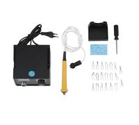 (As show, One size) Wood Burner Pyrography Pen Burning Machine Gourd Crafts Tool Set with Welding Wire Top Adjustable T