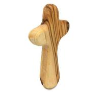 (As show, One size) Wooden Cross Decoration - Cross My Heart Emotional Support Pocket Hug Handheld Cross