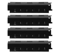 (As show, One size) Xceedez 4pcs Bbq Griddle Stainless Steel Heavy Duty Grill Griddle Heat Shield Spare Parts Bbq Gas Grill Replacement Parts For Charbroil Grillware Gril
