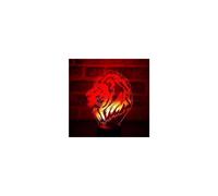(As show, One size) XYC 3D Tiger Lion Night Light Lamp Illusion 7 Color Changing Touch Switch Table Desk Decoration Lamps Gift with Acrylic Flat ABS Base USB Cable Toy