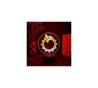 (As show, One size) XYC Acrylic Night Light Lamp Manga The Seven Deadly Sins Gadget for Home Room Decorative Light Figure Kids Table Lamp Gift