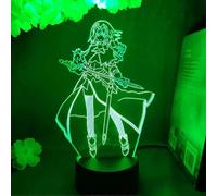 (As show, One size) XYC Anime Lamp Fate Stay Night 3D Night Light for Bedroom Decor Light Cute Birthday Gift LED Manga Lamp