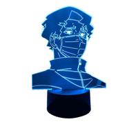(As show, One size) XYC Anime Light Kiyoomi Sakusa Acrylic Night Light 7/16 Color Change with Remote Kid Bedroom Decor Lighting 3d Illusion Lamp Friends Christmas Gifts