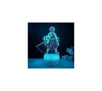 (As show, One size) XYC Figure Led Night Light for Kids Bedroom Decor Nightlight Child Desk 3D Lamp Demon Slayer Gift