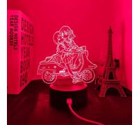 (As show, One size) XYC Kill La Kill Ryuko Matoi Led Night Light for Bedroom Decor Gift Nightlight Anime 3D Lamp Ryuko Matoi Kill La Kill