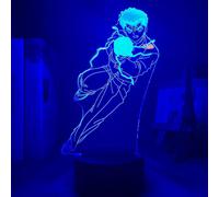 (As show, One size) XYC Yu Yu Hakusho Yusuke Urameshi Led Night Light for Bedroom Decor Gift Colorful Nightlight Anime 3D Lamp Yu Yu Hakusho