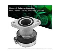 (As show, One size) YAMAHA YFM250X Bear Tracker Carburetor Intake Manifold Boot 1999-2004 OEM Fitment